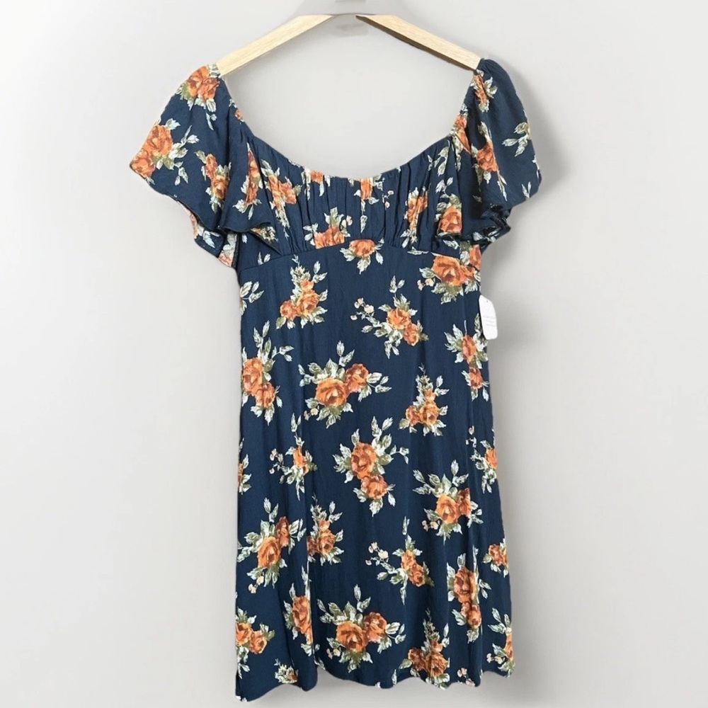 Altar’d State Off the Shoulder Fall Mini Dress NWT